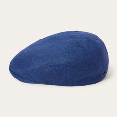 Linen Driver Cap Navy | Stetson