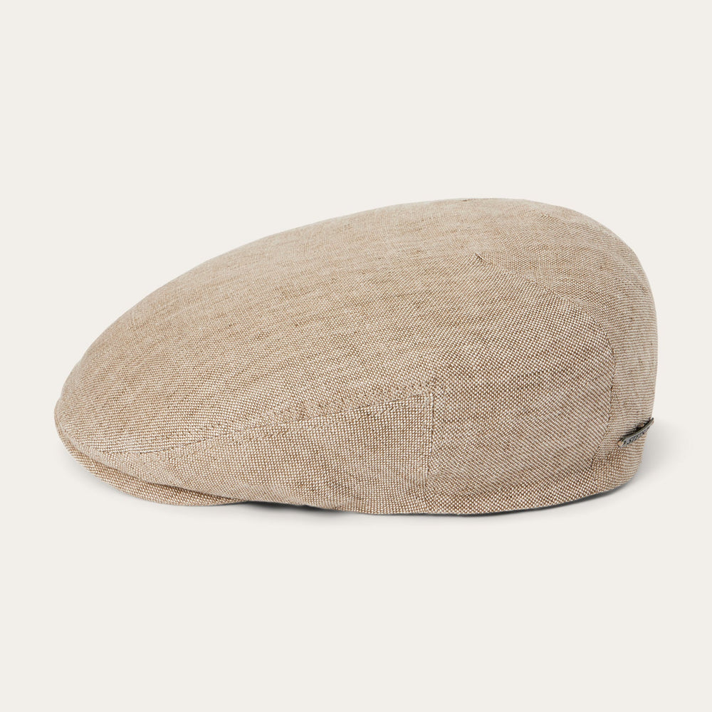 Linen Driver Cap Beige | Stetson