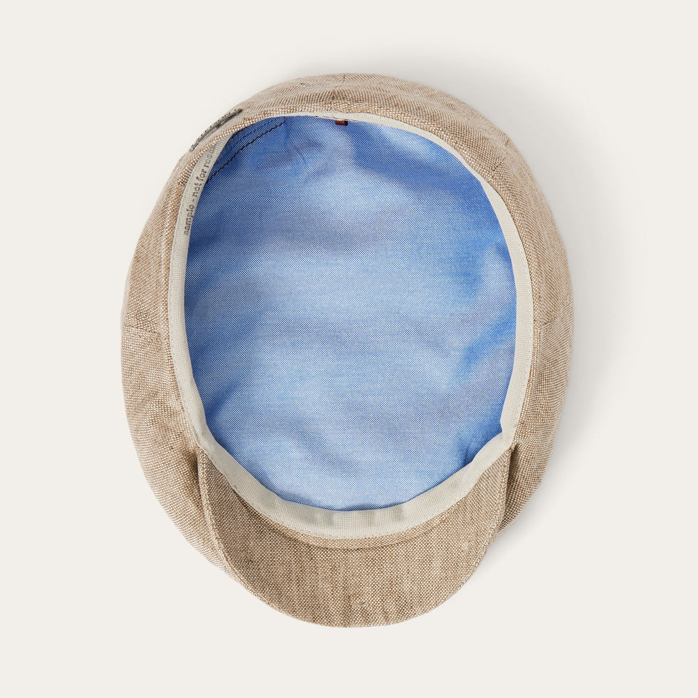 Linen Driver Cap Beige | Stetson