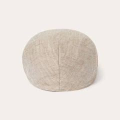 Herringbone Linen Ivy Cap Beige Herringbone | Stetson