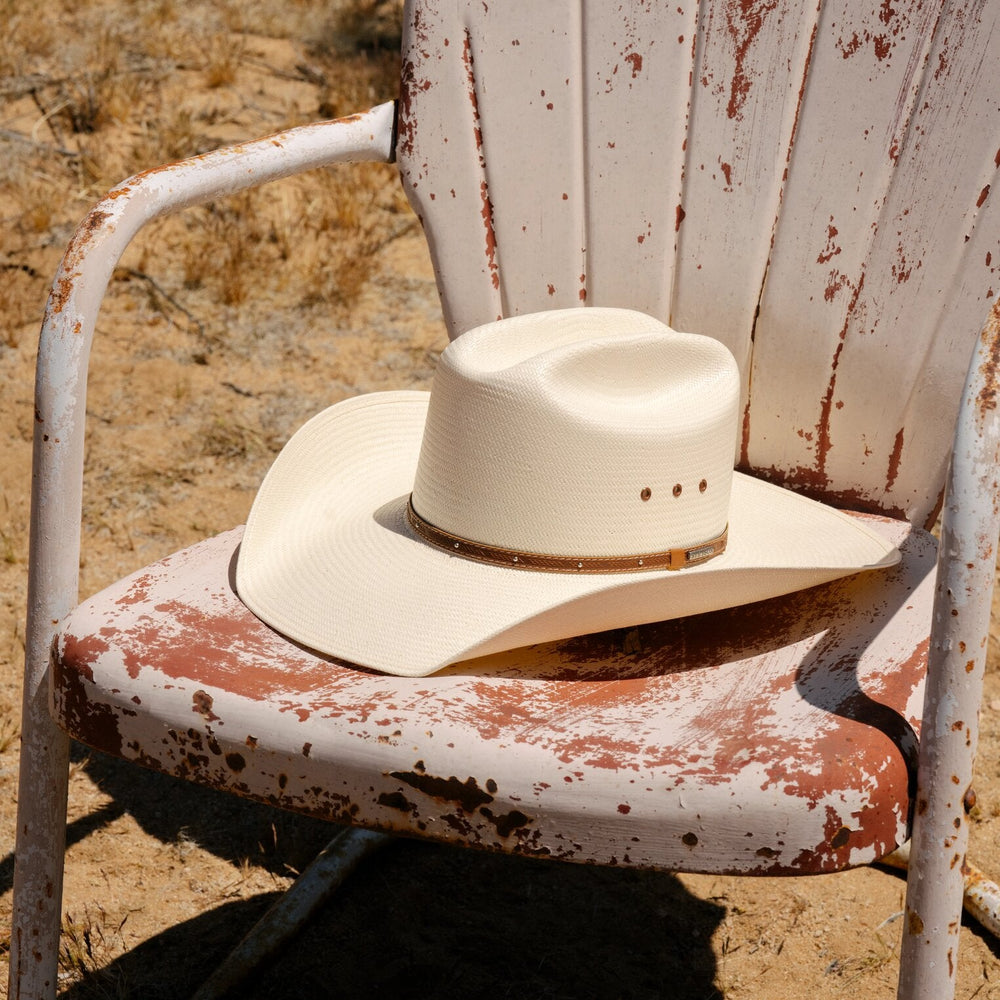 Stanhope 10X Straw Cowboy Hat Natural | Stetson