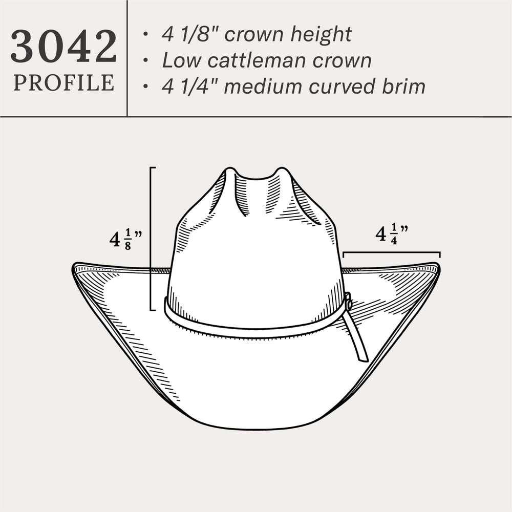 Hagerman 10X Straw Cowboy Hat Natural | Stetson
