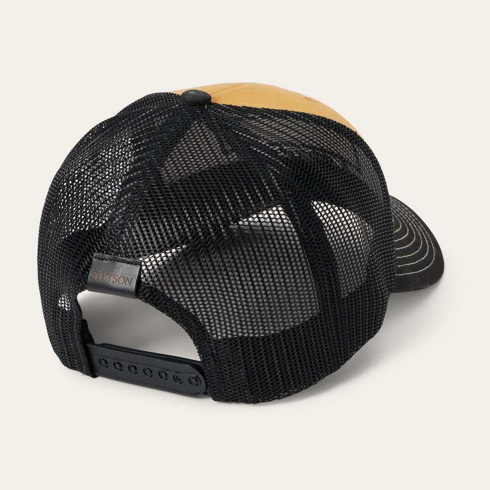 Tan Americana Trucker Cap Tan | Stetson