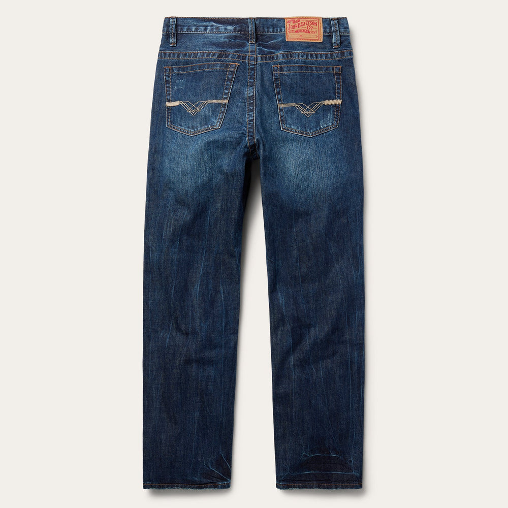 1520 Standard Straight Leg Jean Blue | Stetson