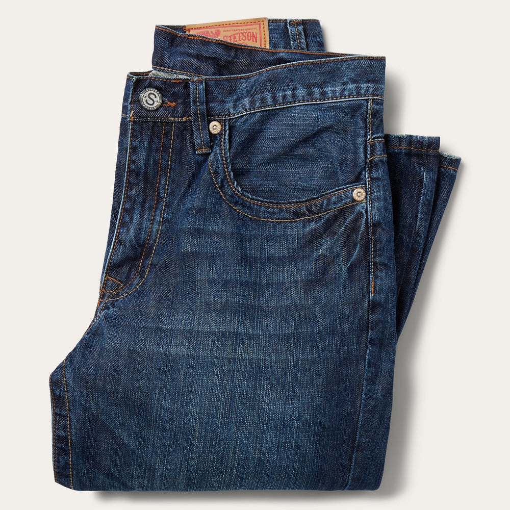 1520 Standard Straight Leg Jean Blue | Stetson