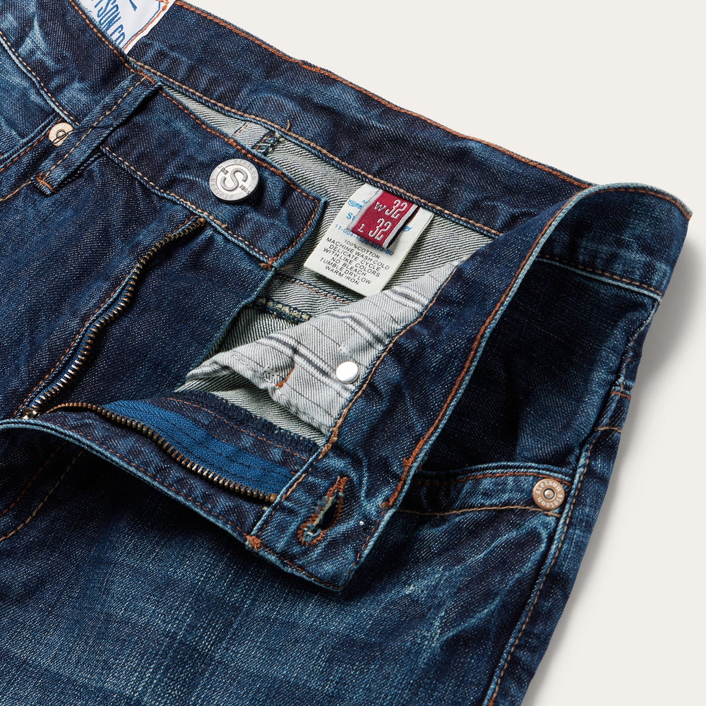 1520 Standard Straight Leg Jean Blue | Stetson