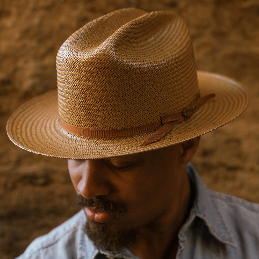 Open Road Straw Hat Cognac | Stetson