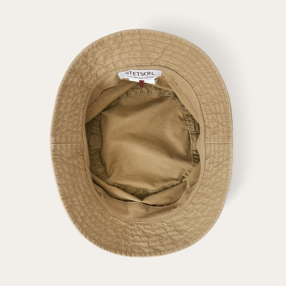 Bucket Delave Organic Cotton Olive | Stetson