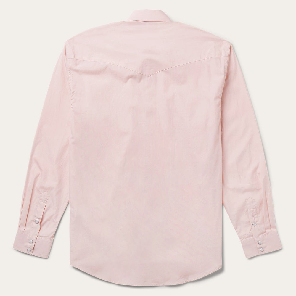Pink End-On-End Western Shirt Pink | Stetson