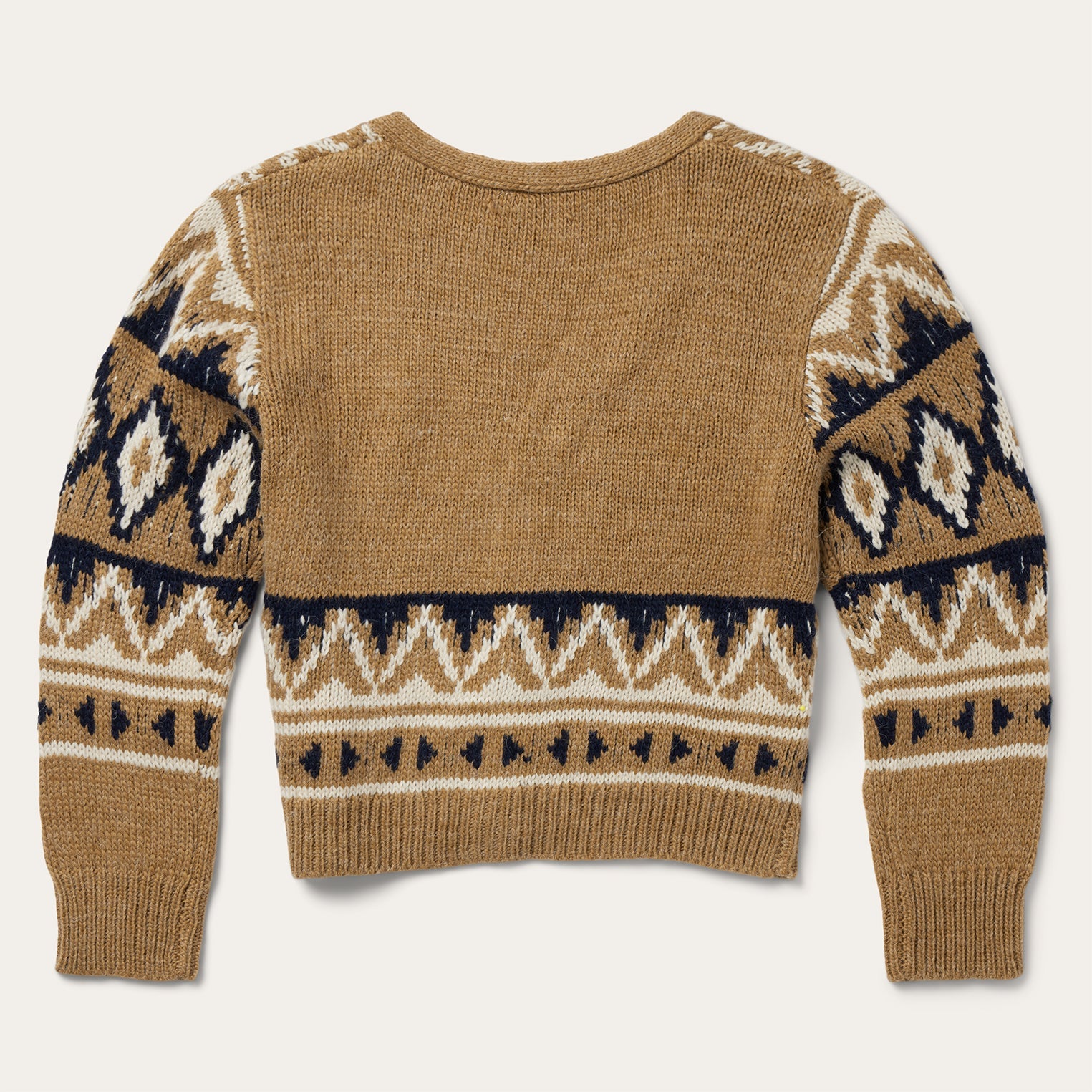 Gold Aztec Cardigan Yellow | Stetson