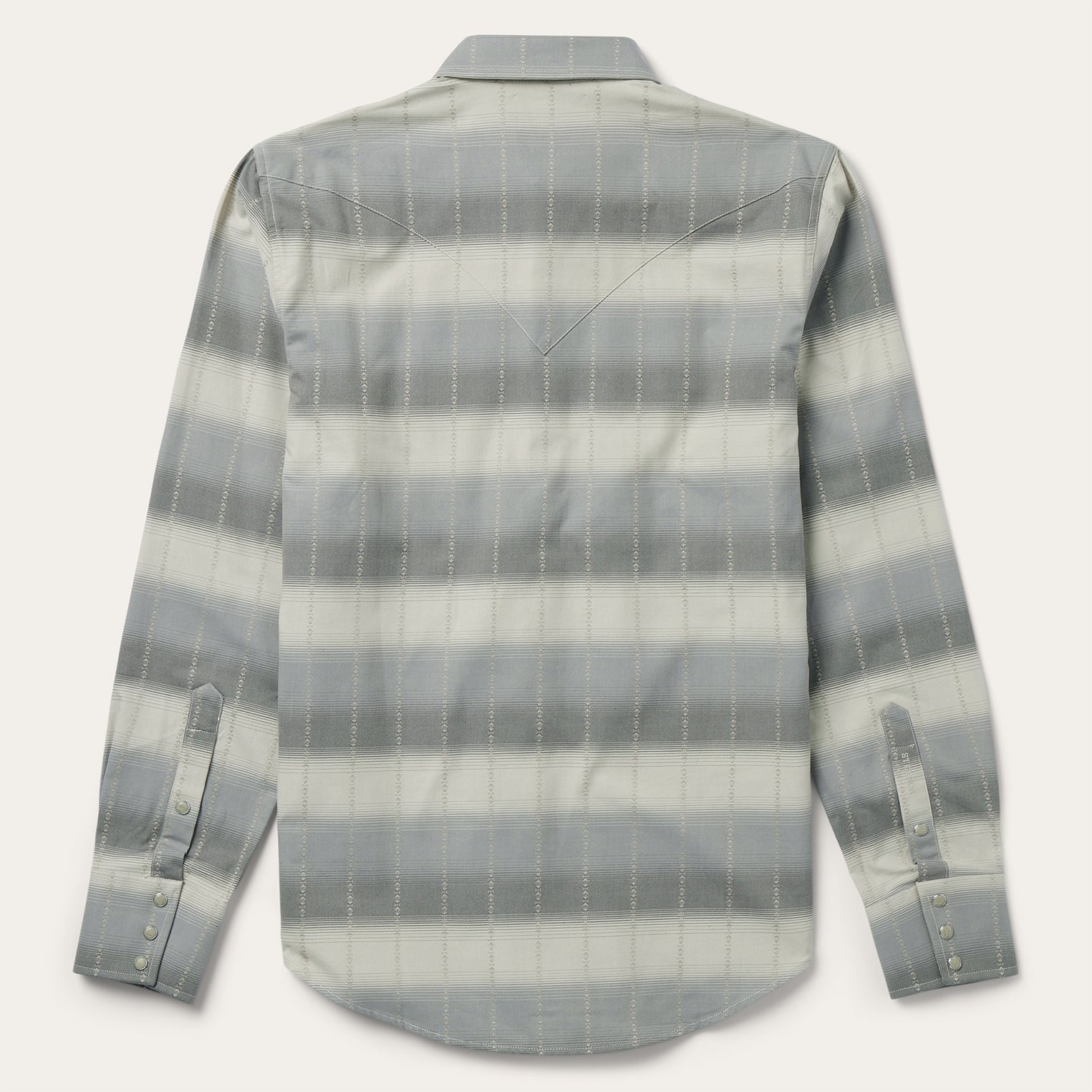 Serape Dobby Twill Western Shirt Brown | Stetson
