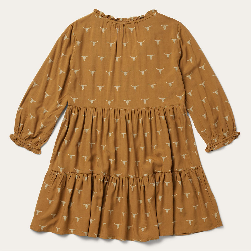 Mojave Longhorn Print Dress Brown | Stetson