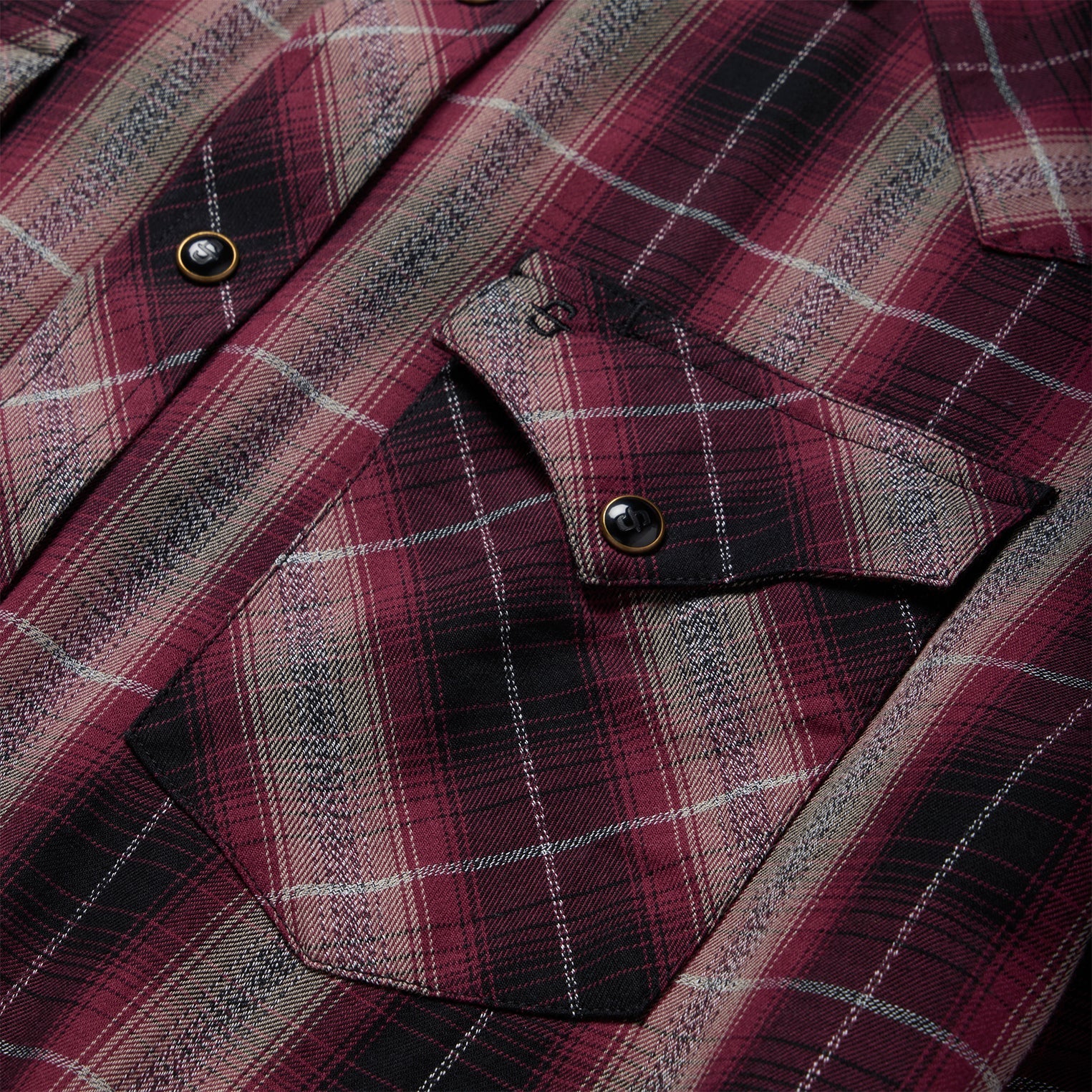 Red Marl Plaid Western Shirt Red | Stetson