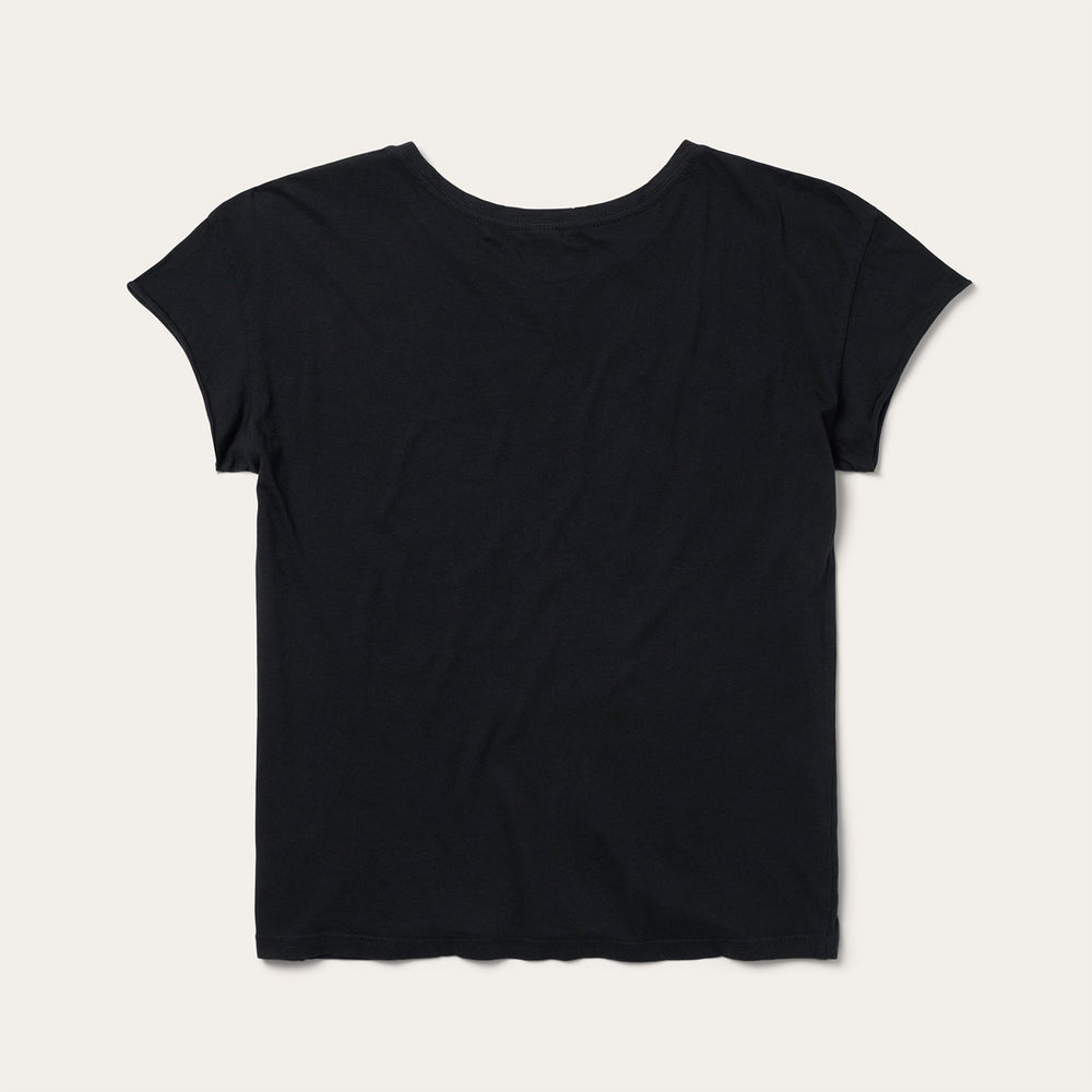 Bucking Cowboy Graphic Tee Black | Stetson