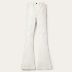 921 High Rise Flare Fit Jean White | Stetson