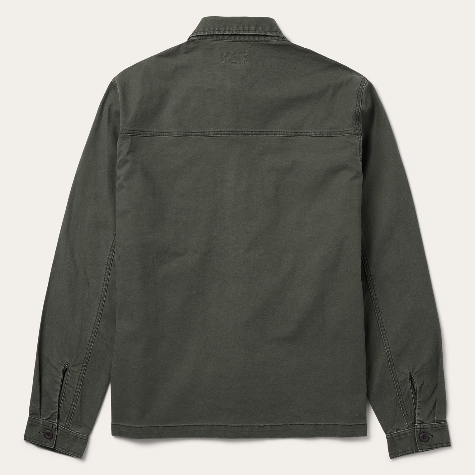 Stretch Canvas Jac-Shirt Green | Stetson
