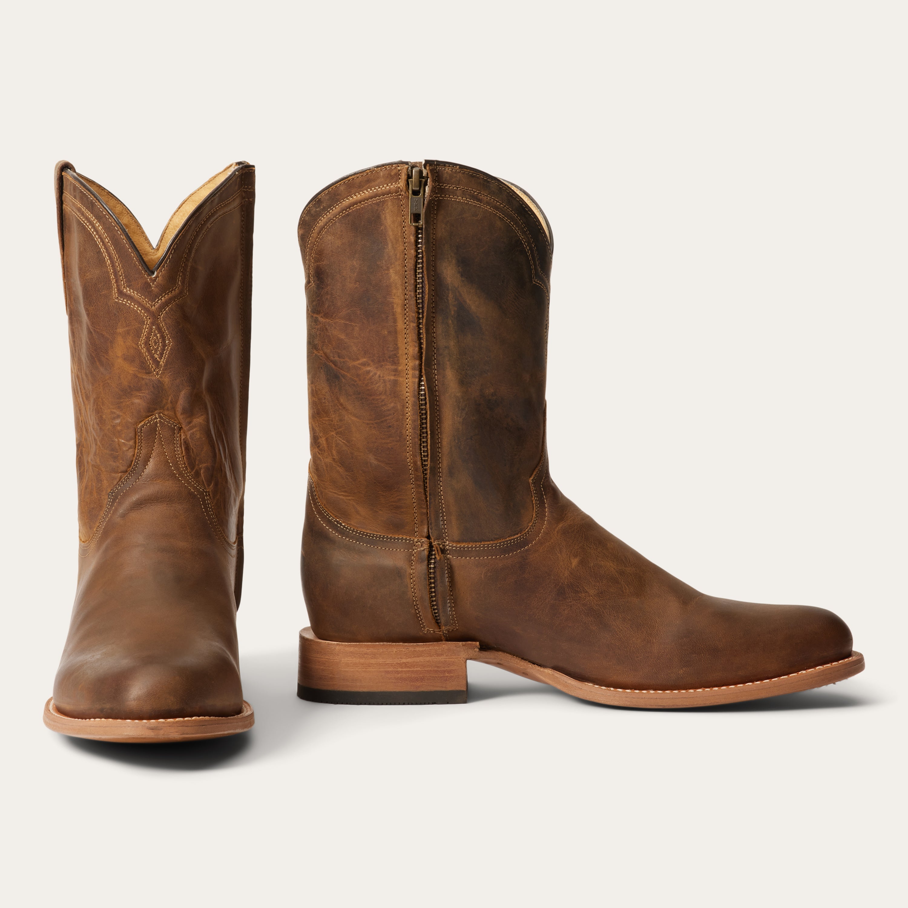Rancher Zip Roper Oiled Brown | Stetson