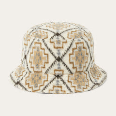 Navajo Jersey Bucket Hat Off White / Beige | Stetson