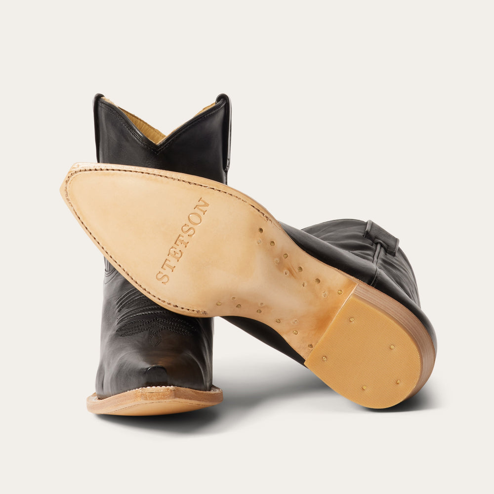 Riley Shorty Boots Black | Stetson