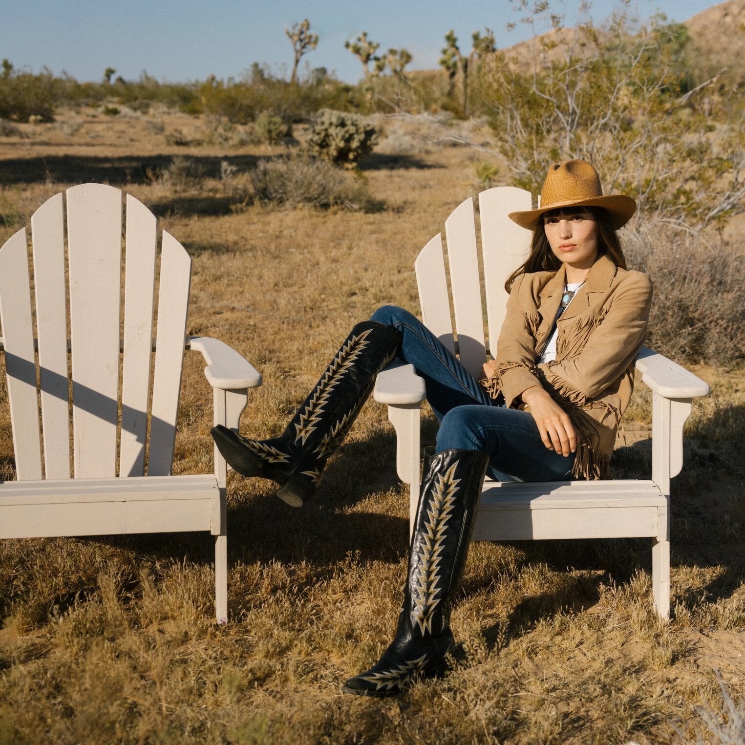 Sarah Boots Black | Stetson