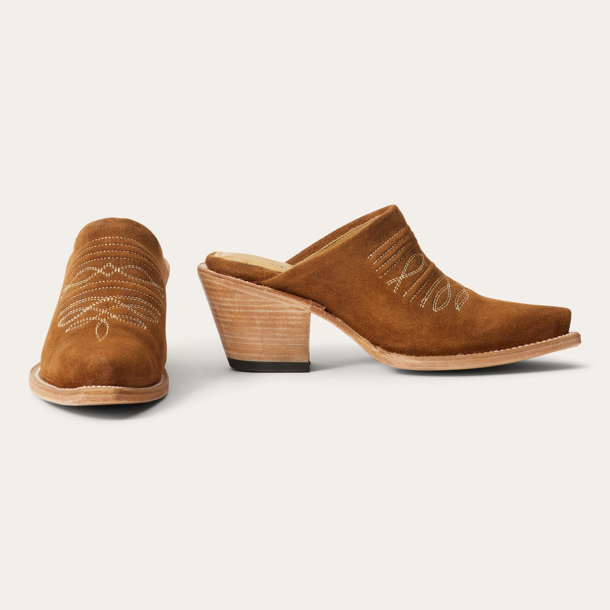 Reed Western Mules Brown | Stetson