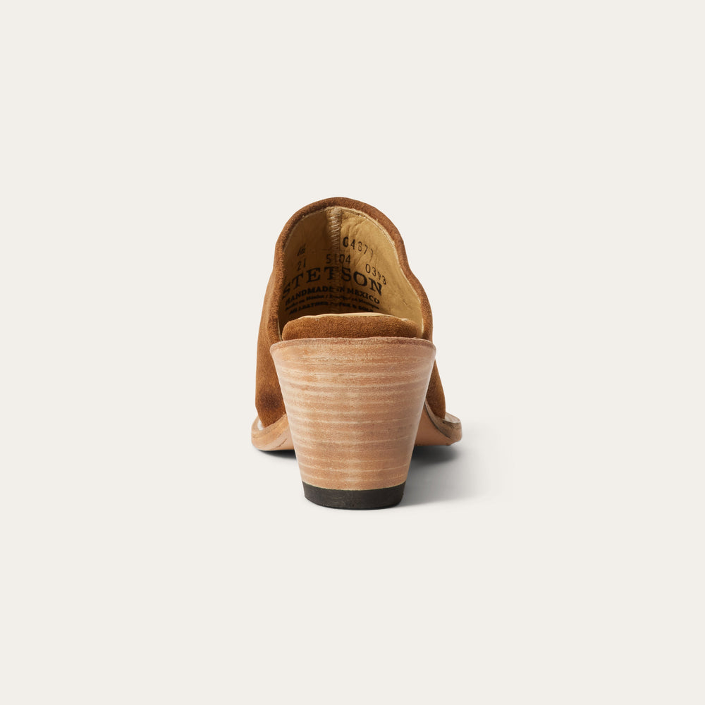 Reed Western Mules Brown | Stetson