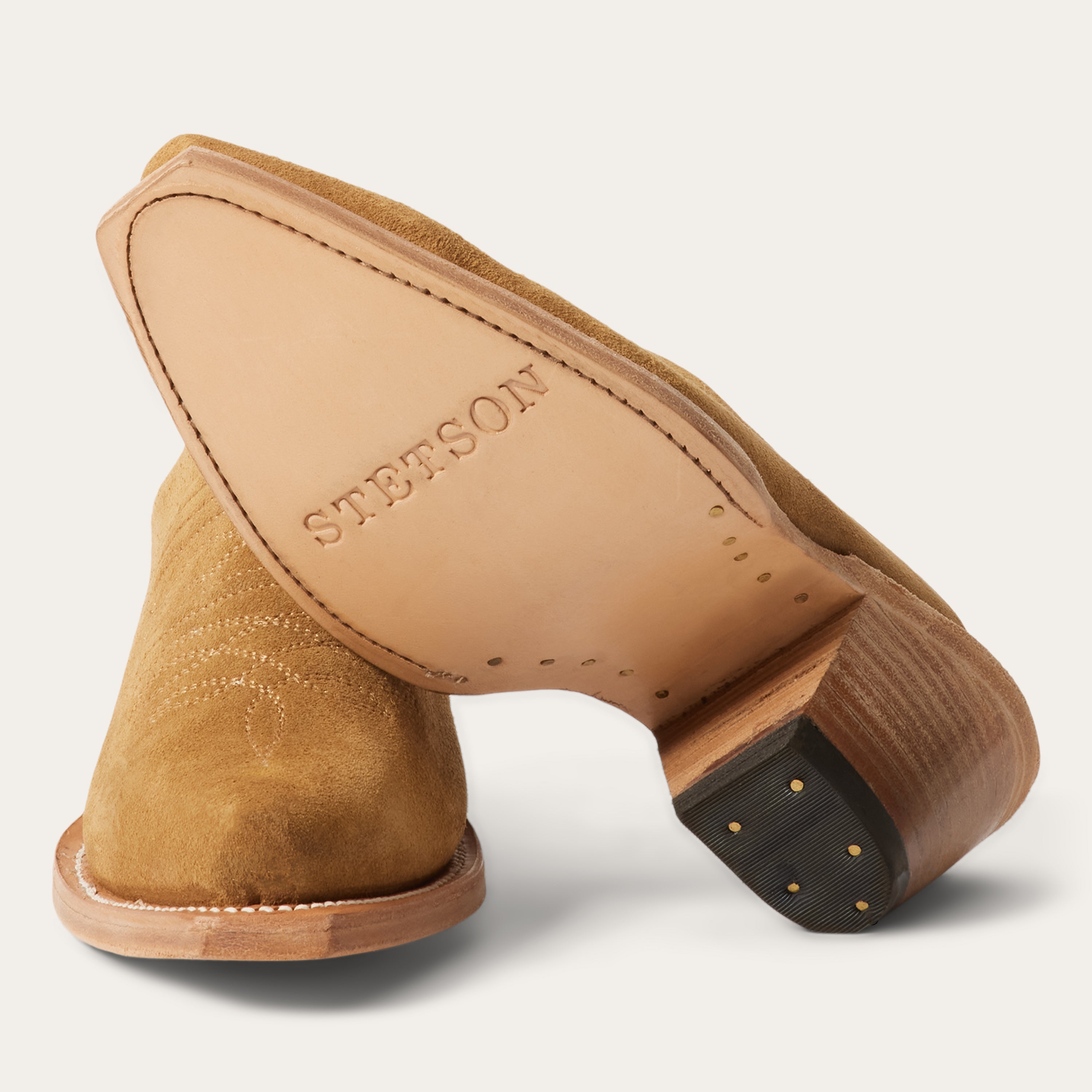 Reed Western Mules Tan | Stetson