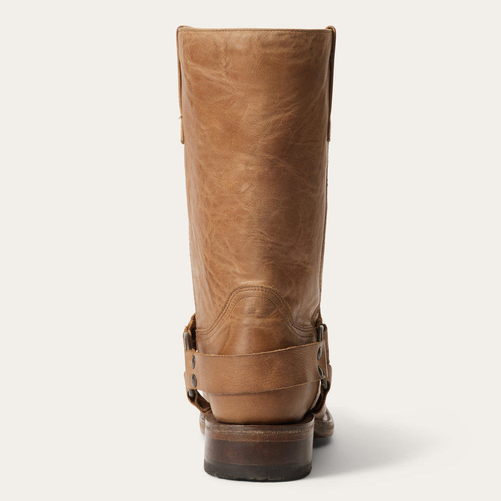 Heritage Harness Boots Burnished Vintage Tan | Stetson