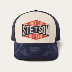 Cream American Heritage Trucker Cap Cream | Stetson