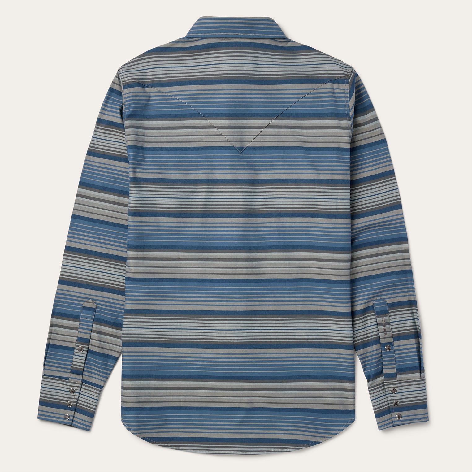 Serape Stripe Western Shirt Blue | Stetson