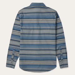 Serape Stripe Western Shirt Blue | Stetson