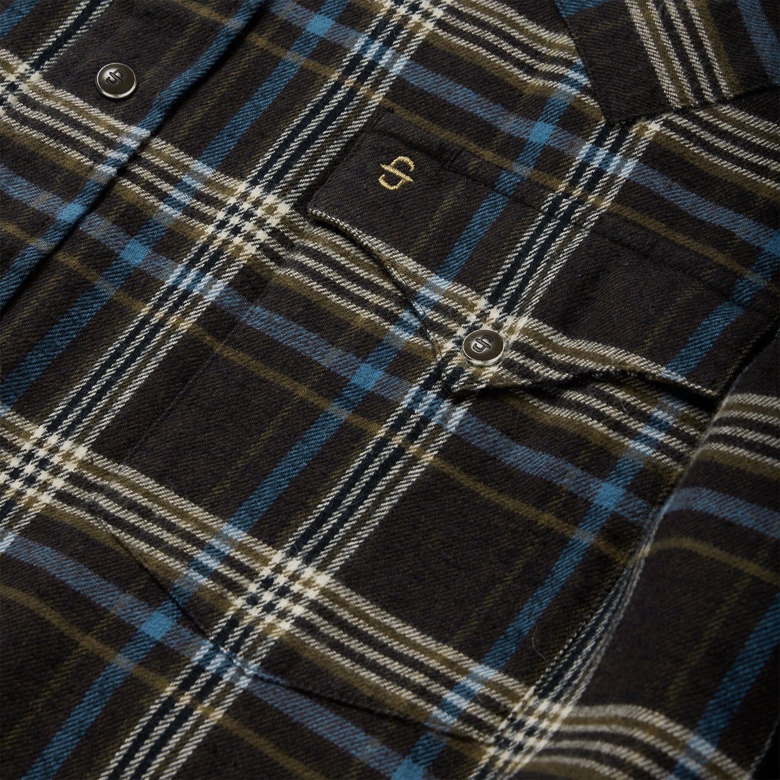 Brown Plaid Flannel Western Shirt Brown | Stetson