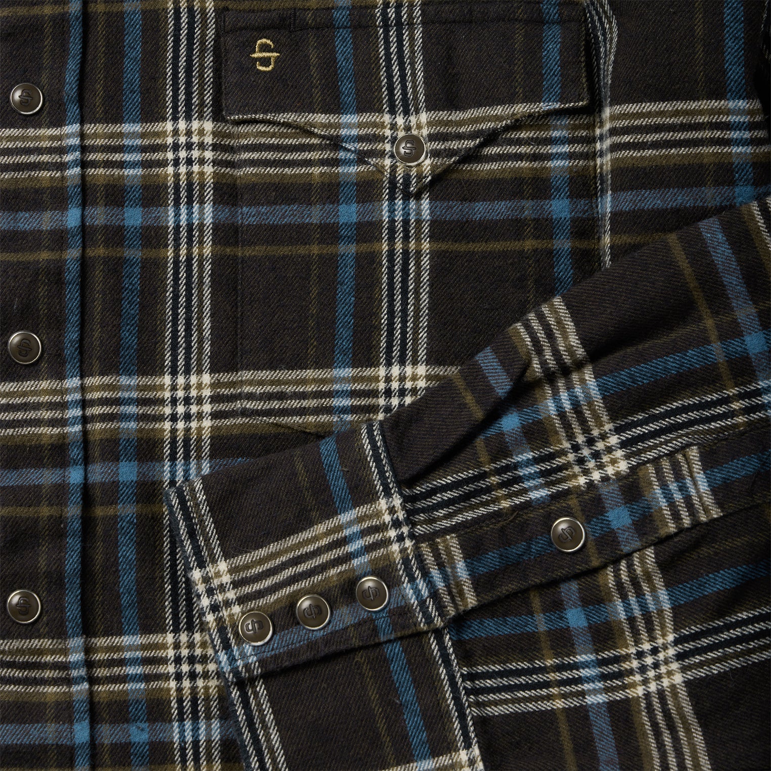 Brown Plaid Flannel Western Shirt Brown | Stetson