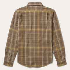 Brown Flannel Button-Front Shirt Brown | Stetson