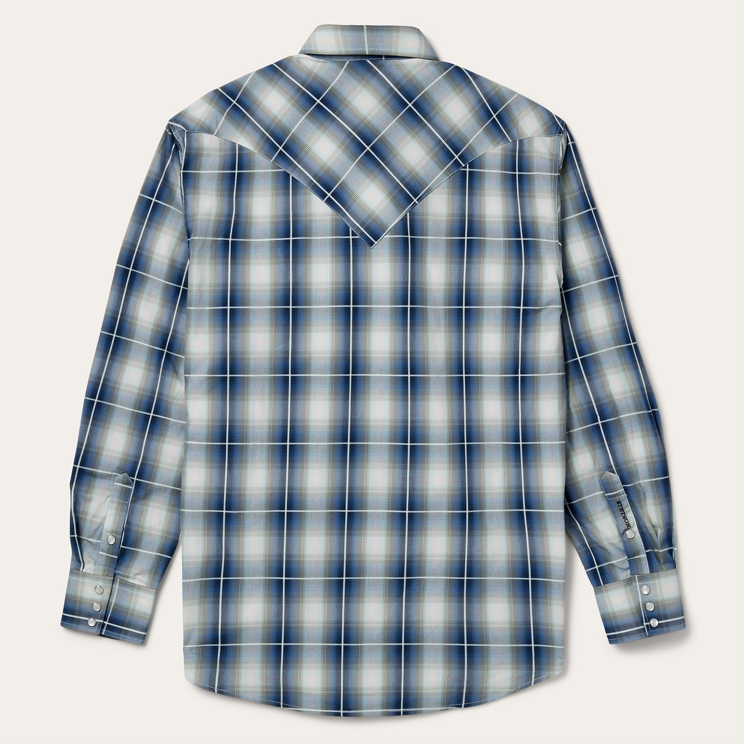 Crystal Plaid Western Shirt Blue | Stetson