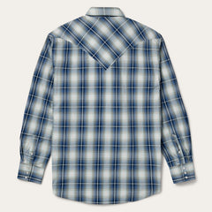 Crystal Plaid Western Shirt Blue | Stetson