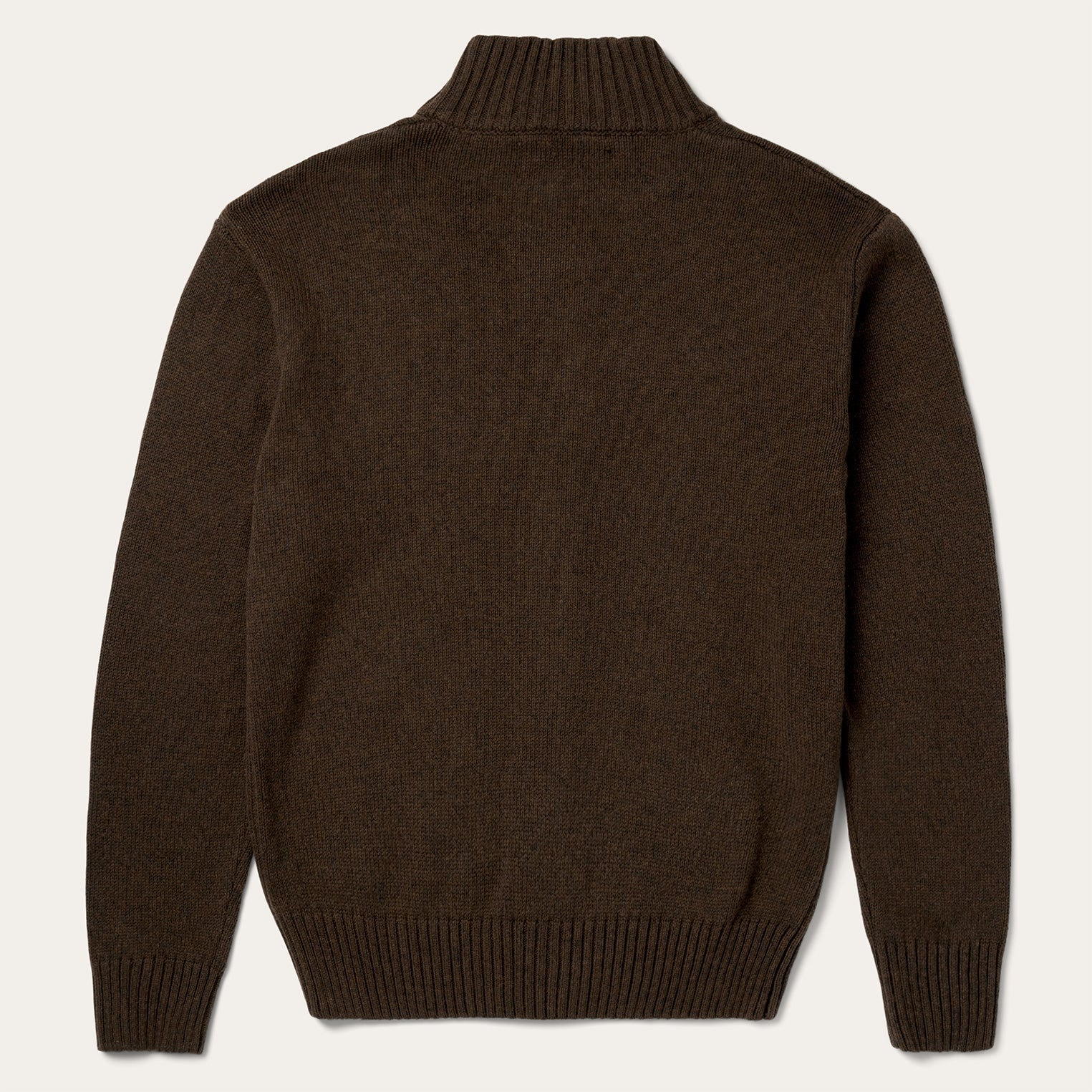 Ombre Border Stripe Cardigan Brown | Stetson