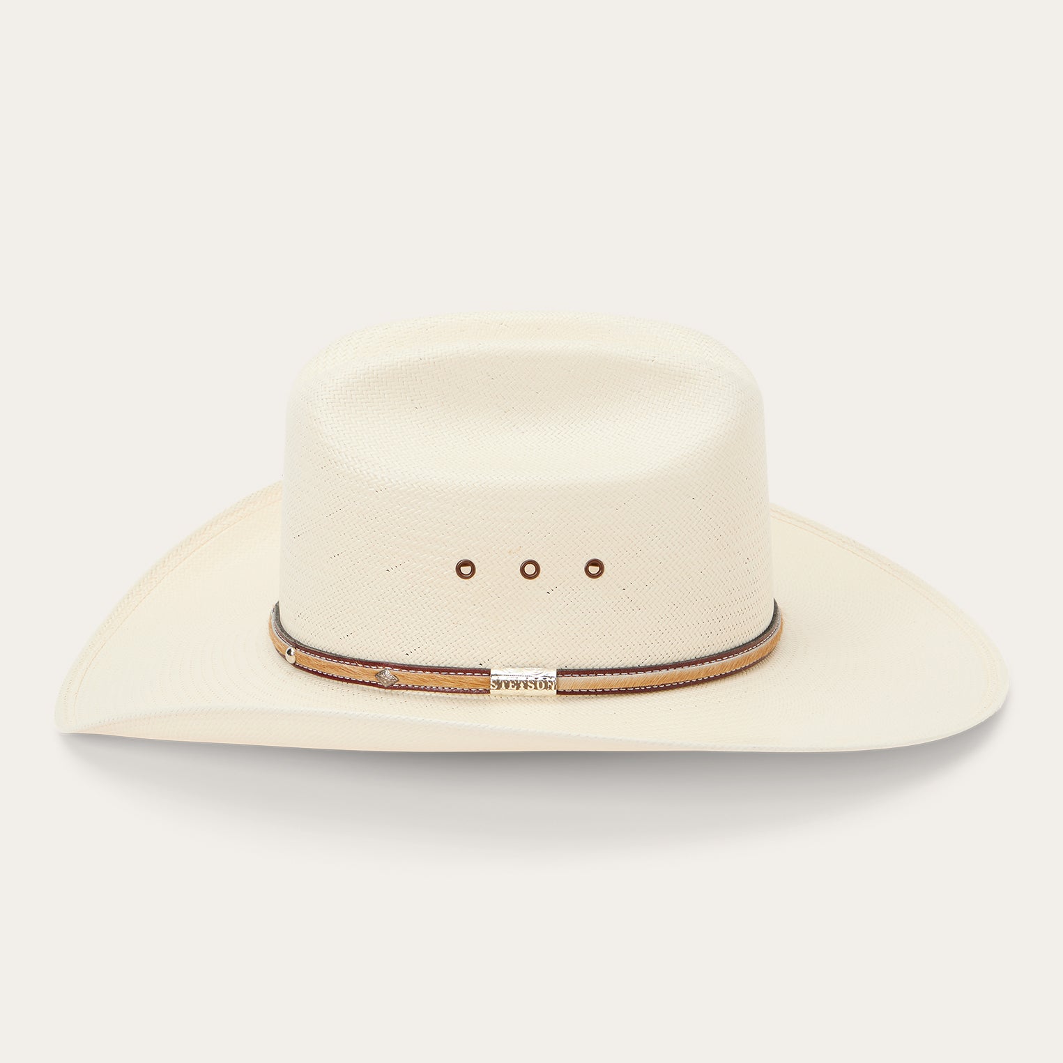 Angus 10X Straw Cowboy Hat Natural | Stetson