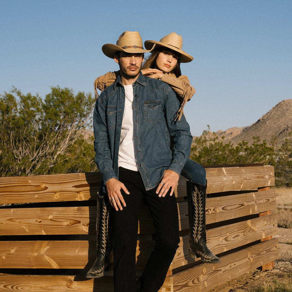 Cowhand Mexican Palm Cowboy Hat Toasted Palm | Stetson