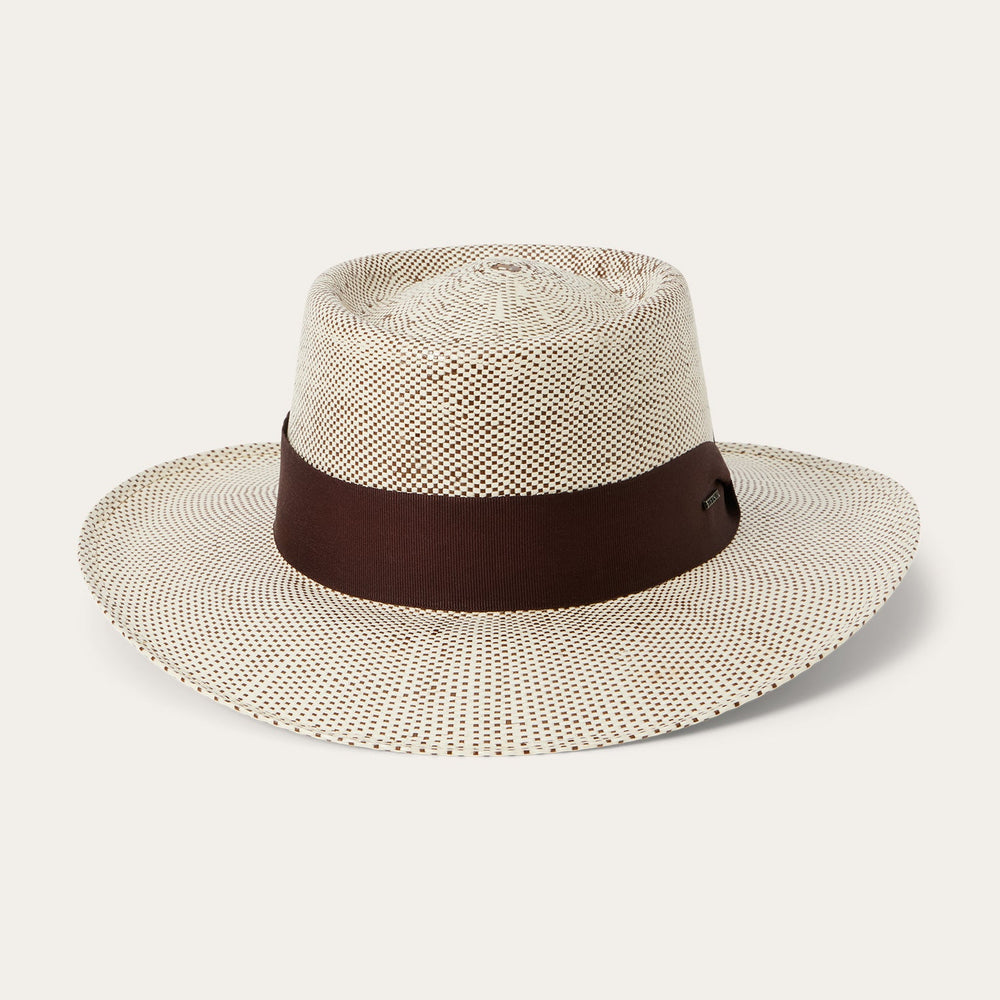 Double Bogey Raffia Straw Hat Natural Brown | Stetson