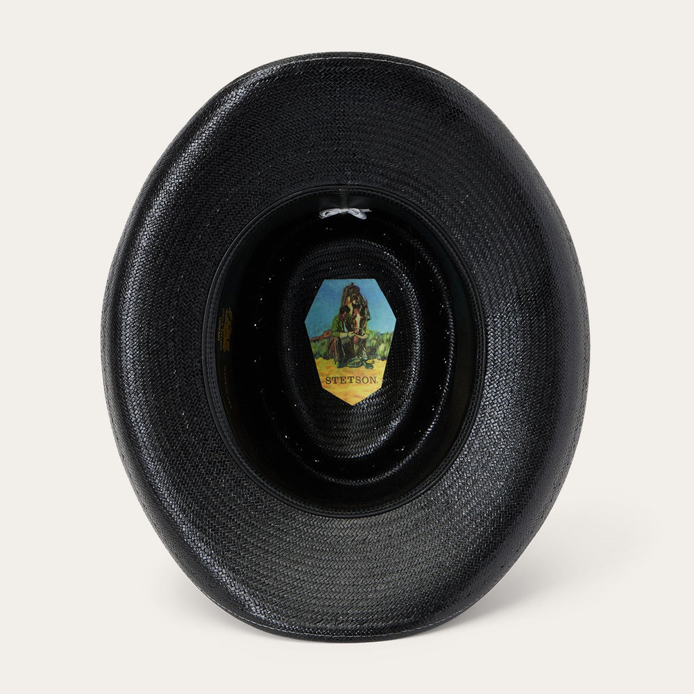 Royal Flush 10X Straw Cowboy Hat Black | Stetson