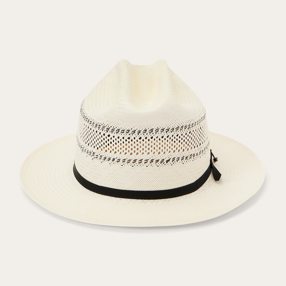 Open Road Straw Hat Natural/Black | Stetson