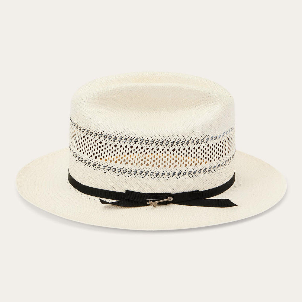 Open Road Straw Hat Natural/Black | Stetson