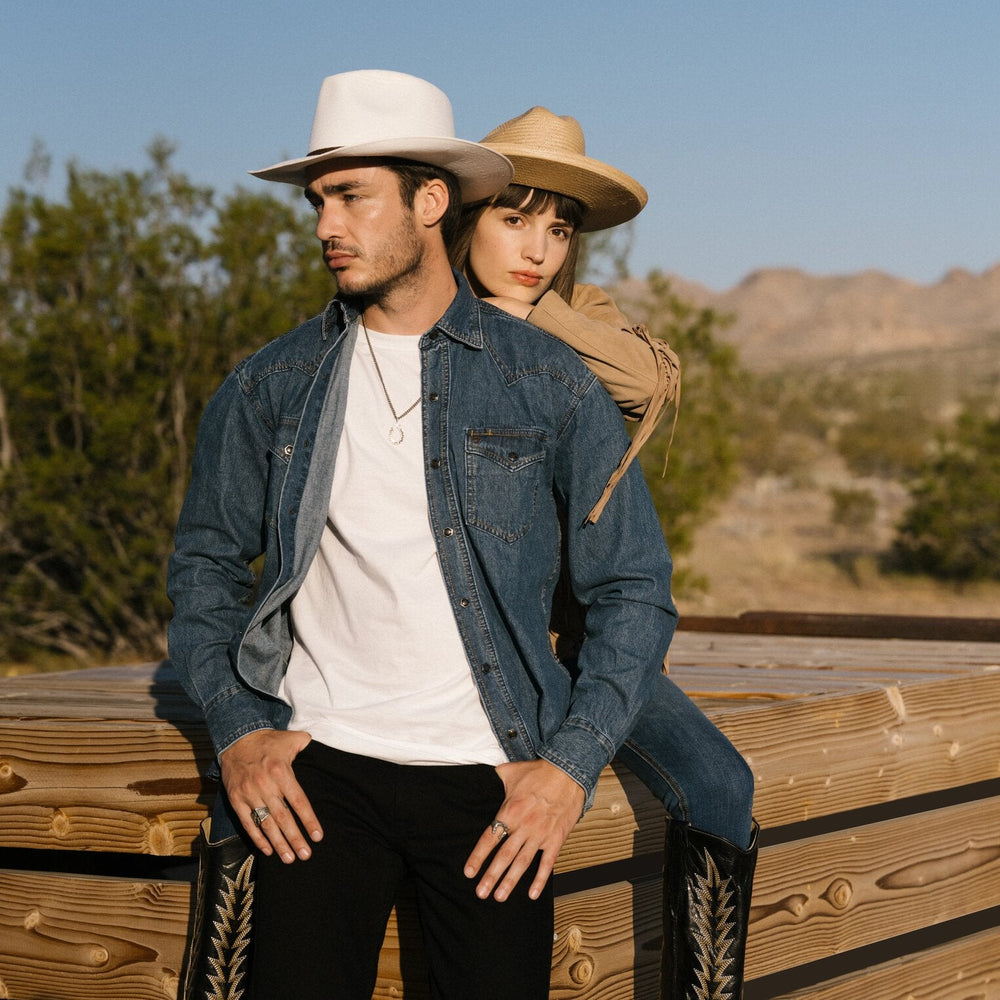 Woodrow Straw Hat Bleach | Stetson