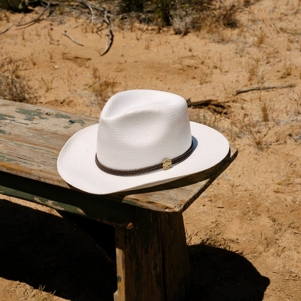 Woodrow Straw Hat Bleach | Stetson