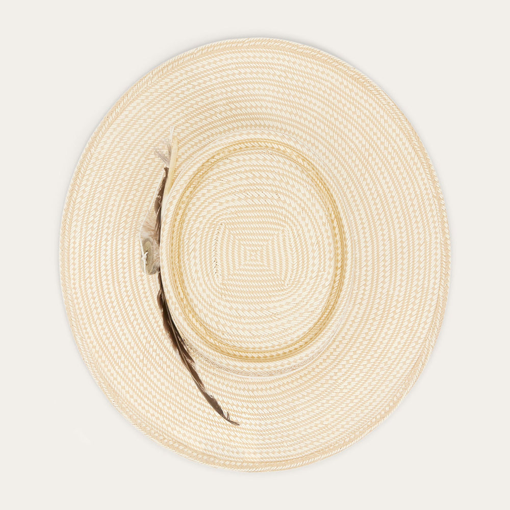 Batterson Straw Hat Natural/Tan | Stetson