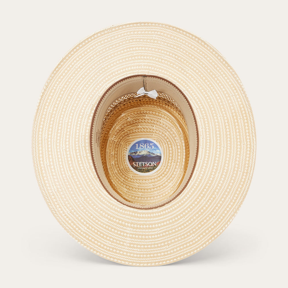 Batterson Straw Hat Natural/Tan | Stetson