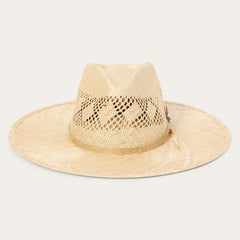 Chorus Straw Flat Brim Hat Natural | Stetson