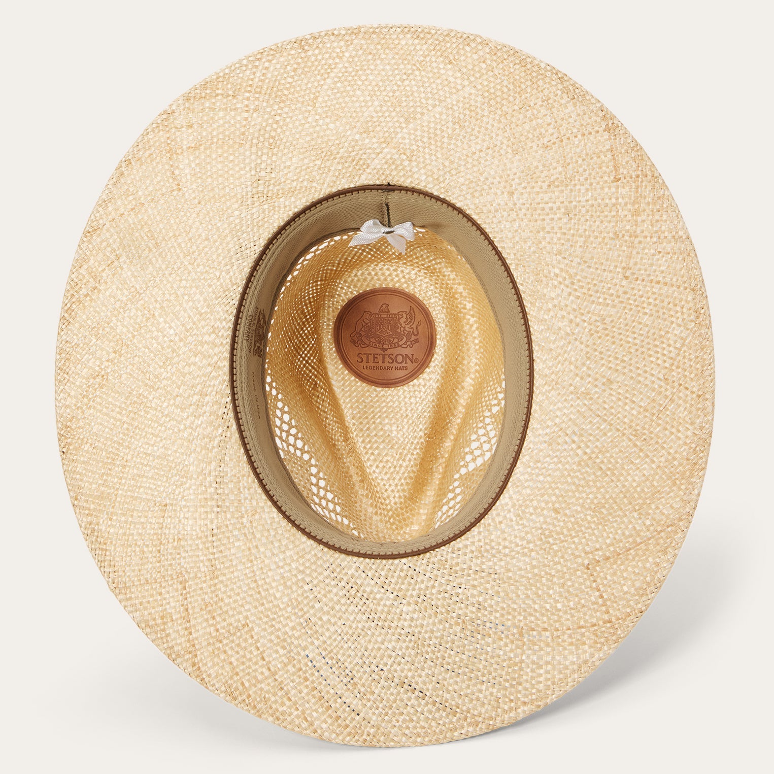 Chorus Straw Flat Brim Hat Natural | Stetson