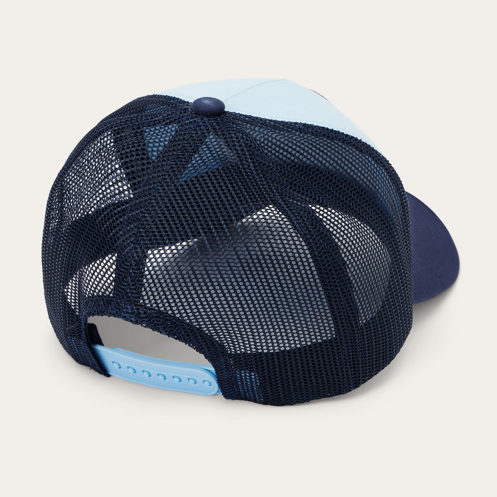 Mountain Sunset Trucker Cap Light Blue / Navy | Stetson